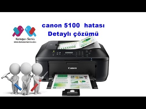 Canon 5100 hata kodu - Canon 5100 Hatası Nedir Nasıl Çözülür