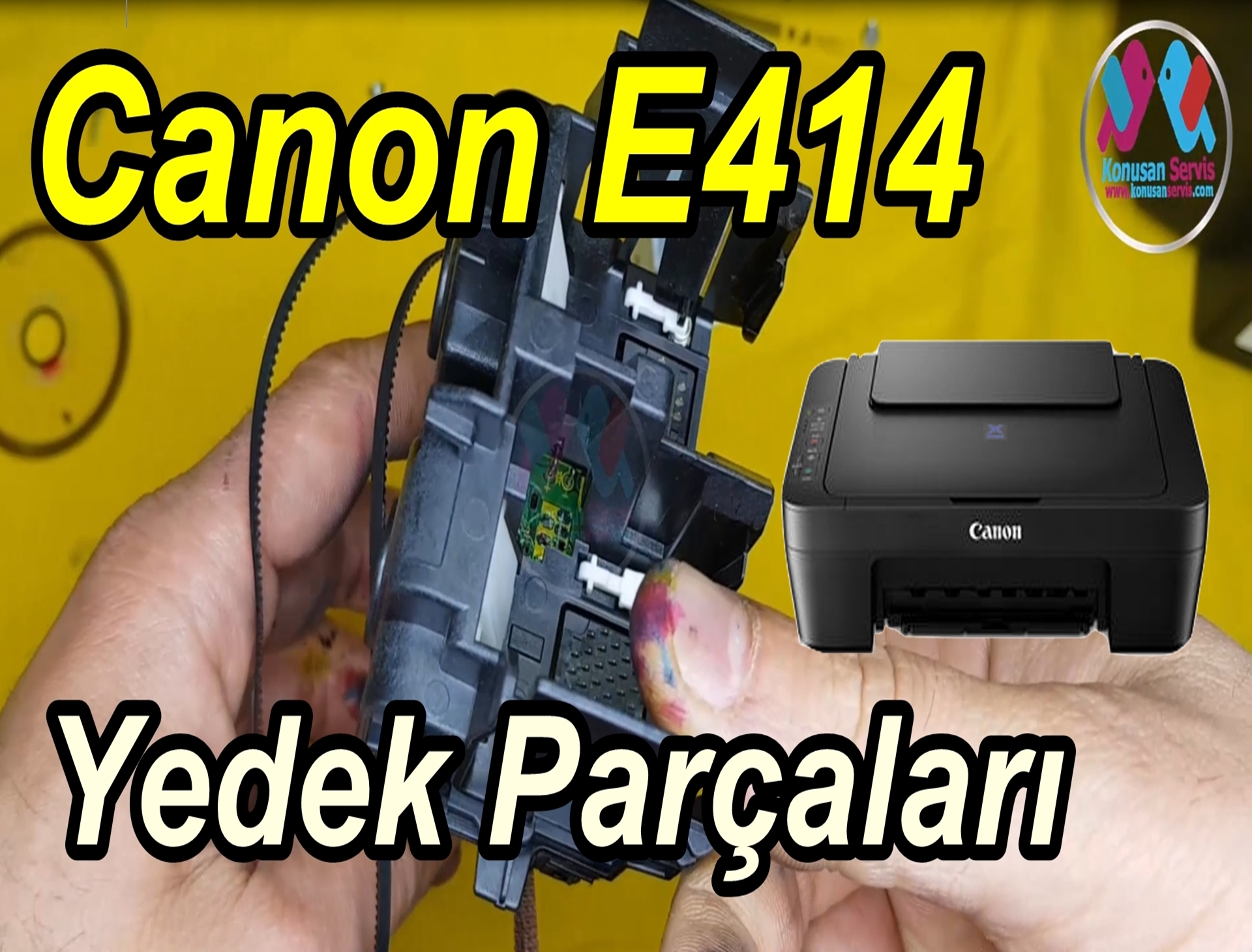 CANON PIXMA E414 | Canon Yazici Yedek Parçaları | KonuşanServis