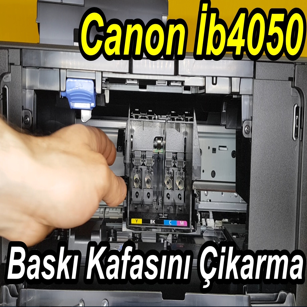 Canon MB5050 Baskı Kafa Değiştirme Nasıl Yapılır | konusanservis izle
