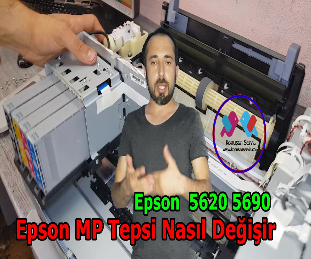 Yazıcılarda kağıt almama Tepsi değişimi 5620 + 5690