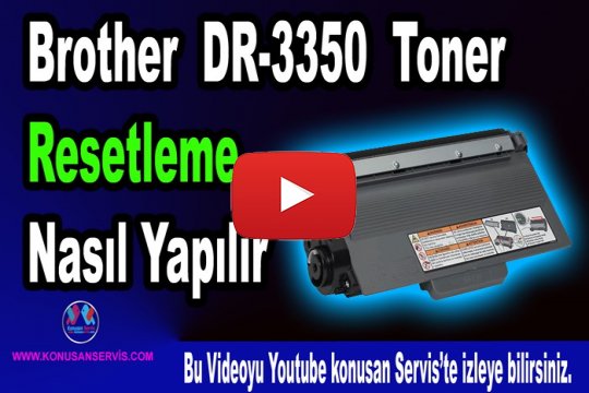 Brother HL-6180DW Toner Reset  Nasıl Yapılır İzle