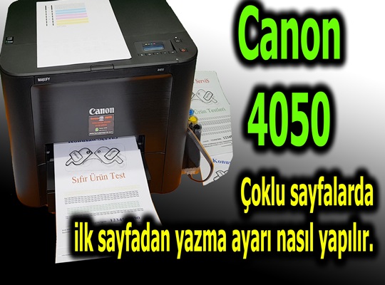 Canon Baskı Ayarlari Nasıl Yapılır 