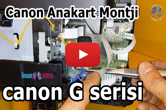 Canon G3400  Anakart Montajı Nasıl Yapılır Video İzle