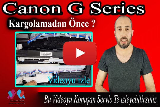 Kargo yapmadan İzle Canon yazici nasıl kargolanır