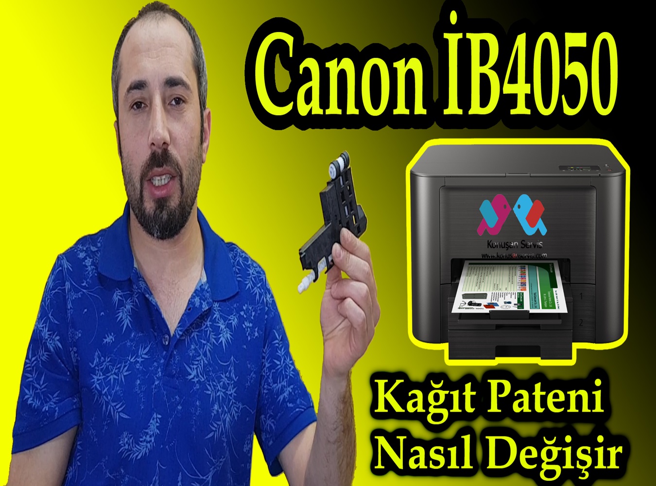 Canon Kağıt Pateni Nasıl Değişir | konusanservis |tamir videoları