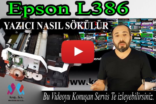 Epson Yazici Nasıl Sökülür Epson L386 4k video izle
