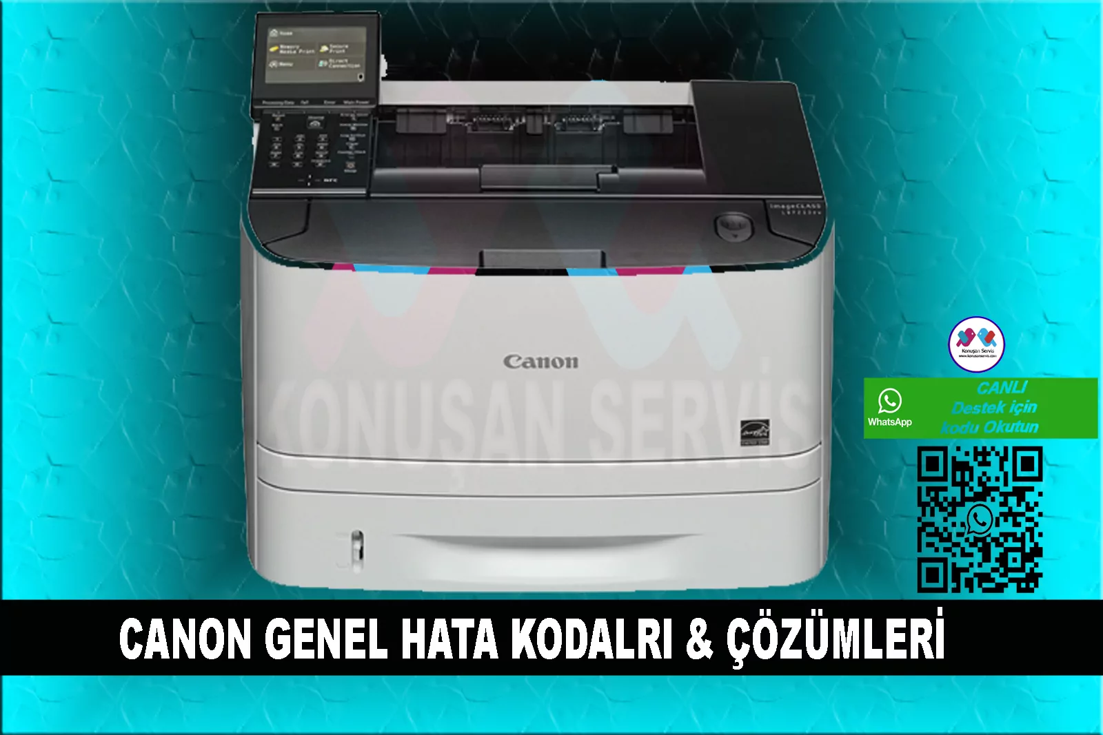 canon jam code 0104- Canon İ-SENSYS LBP 2530 Hata Kodları