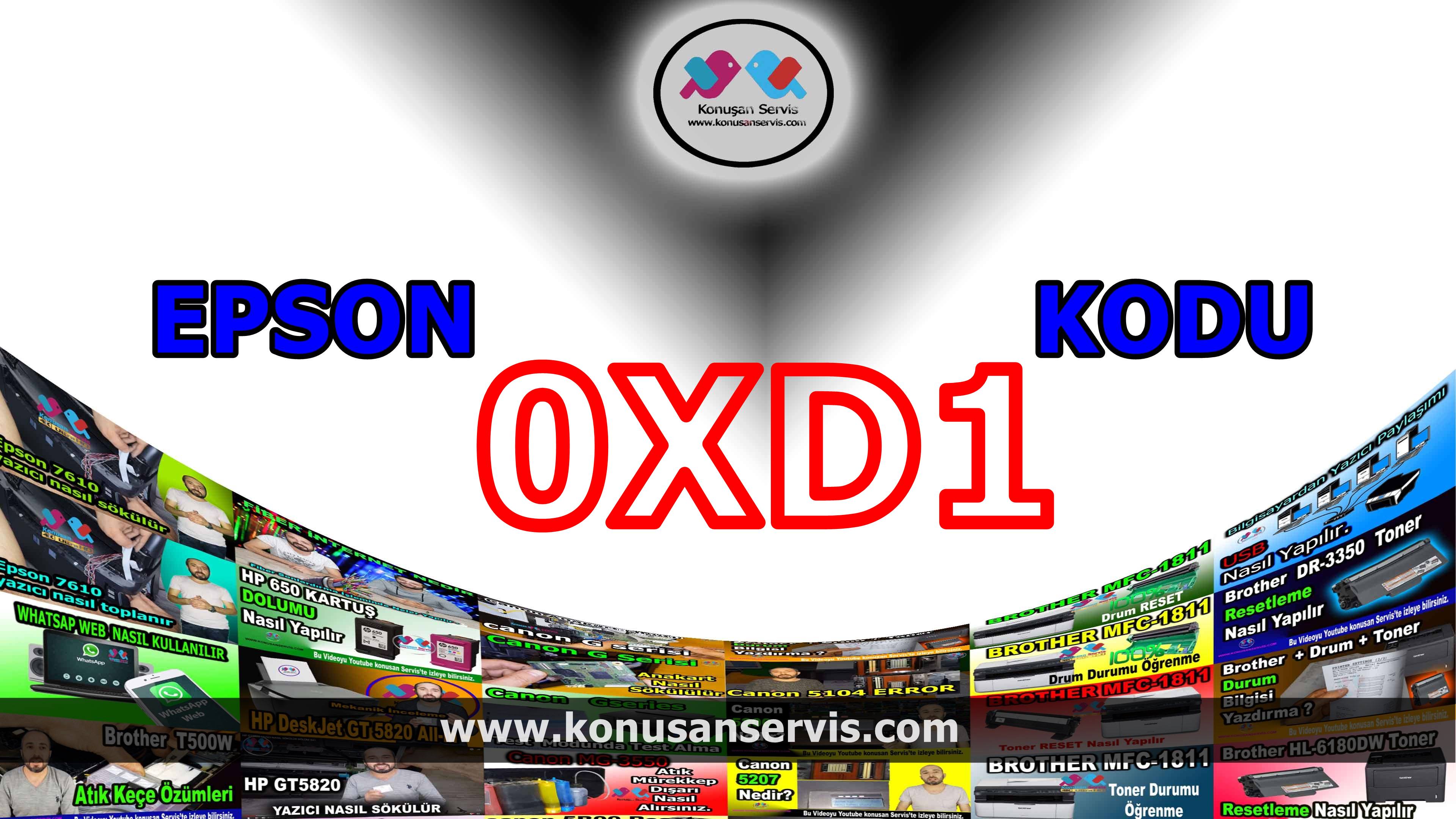 Epson 0xD1 Hata Kodlari Ve Cozumleri Epson Hata Onarımları