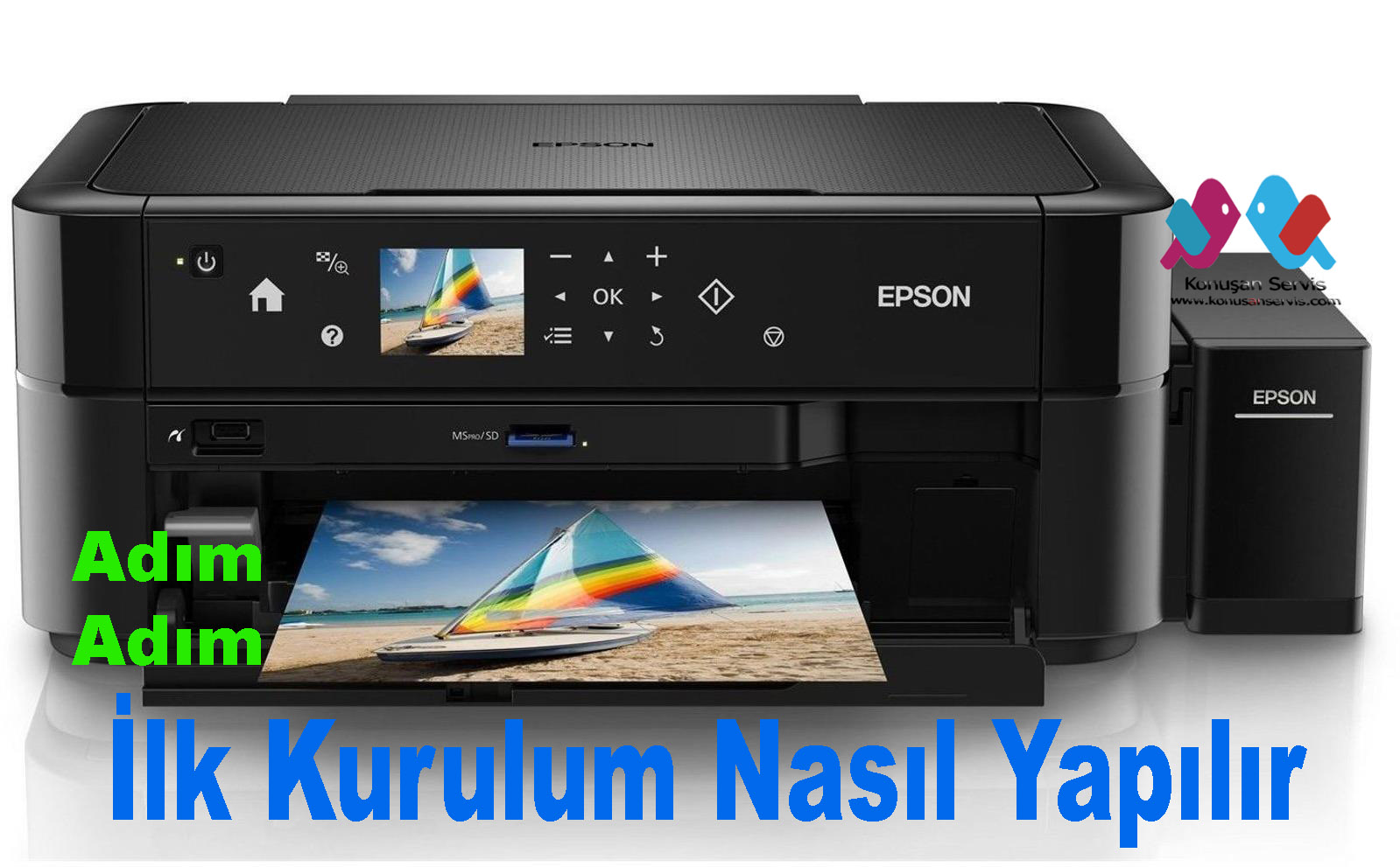 Epson L850 Adım Adım İlk Kurulum Nasıl Yapılır