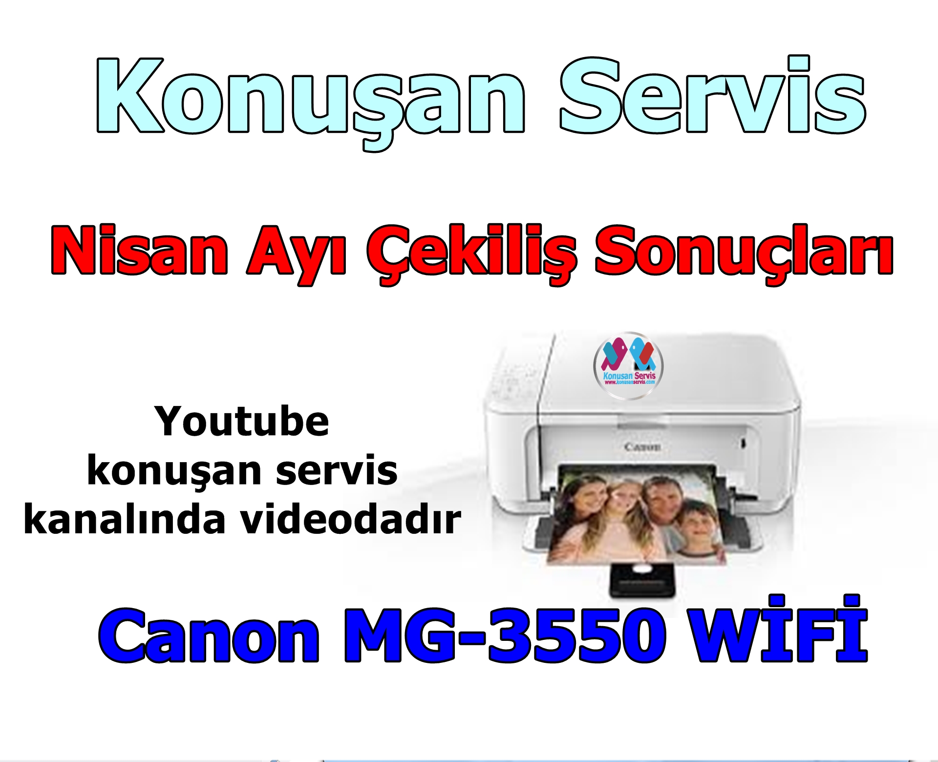 Canon Mg3550 Çekiliş Sonuçları