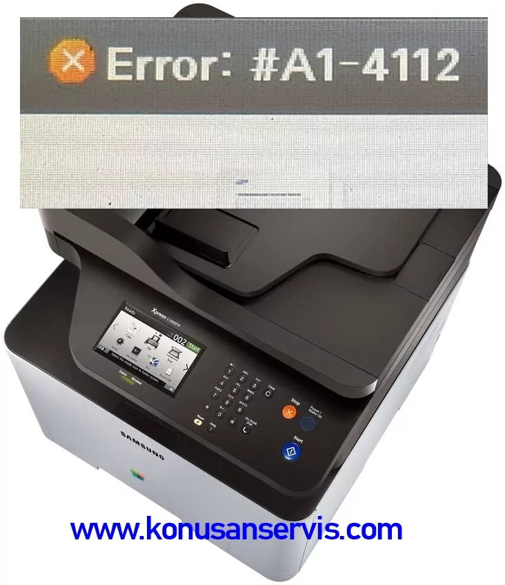 Samsung xpress c1860 A1-4111 Hata kodu çözümü