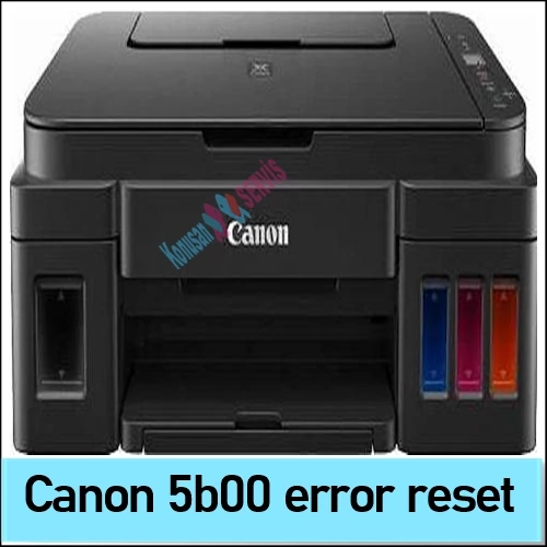 canon g2410 5b00 waste ink pad reset Canon Servis Tool