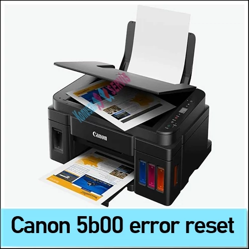 canon g2501 5b00 waste ink pad reset Canon Servis Tool 