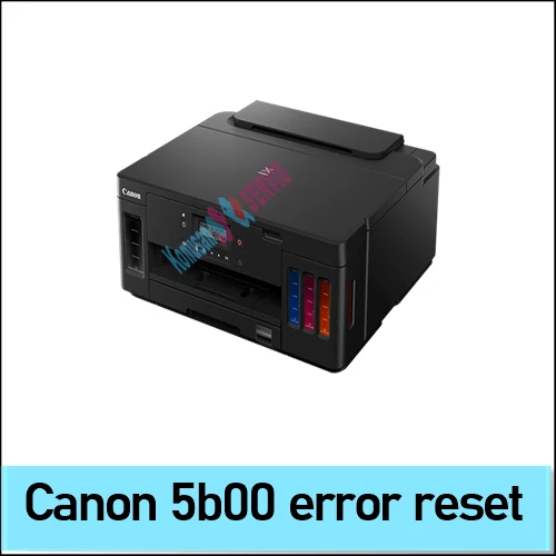 canon G5050 5b00 waste ink pad reset Canon Servis Tool