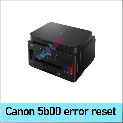 canon G6050 5b00 waste ink pad reset Canon Servis Tool