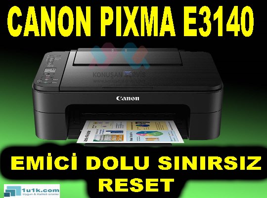 Canon E3140 Reset