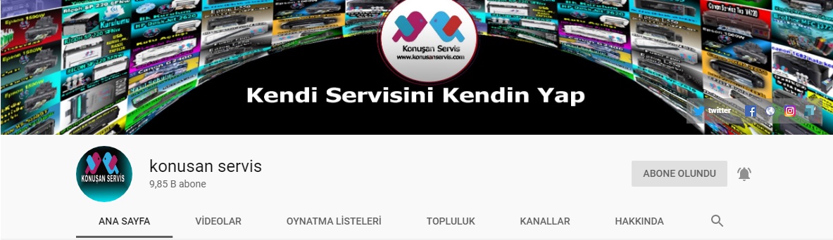 KONUŞAN SERVİS YOTUBE KANALI