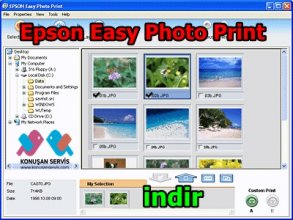 Epson Easy Photo Print  uygulaması İndir