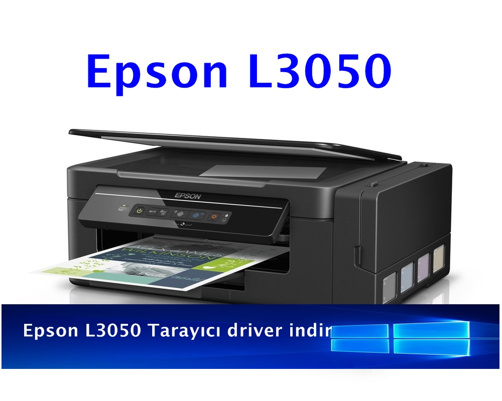 Epson L3050 tarayici  indir | Epson L3050  tarama programı 