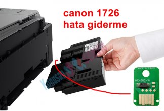 canon 1726 hata kodu Canon G2260 Bakım Kartuşu 