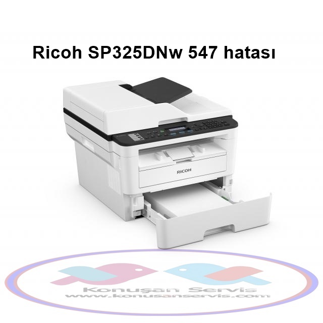 Ricoh SP325DNw ricoh 547 error