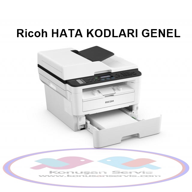 ricoh hata kodları genel
